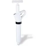 Abflussreiniger-Pumpe – Rohrreiniger mit Pressluft, Druckluft-Reinigung für verstopfte Abflüsse, Toilette/Dusche/Spüle mechanisch Rohrfrei