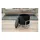 Akord Pouf mit Stauraum Samtstoff Ø 40 cm Schwarz