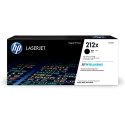 HP 212X - Hohe Ergiebigkeit - Schwarz - original - LaserJet - Tonerpatrone (W212