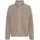 DERBE Damen Fleecejacke Kuschelby - Beige 46 - Teddy | Fleece | Weich | Übergangsjacke - 46
