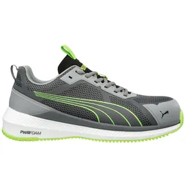 Puma Sicherheitsschuhe, S1PS Slide Grey/Green Low 43
