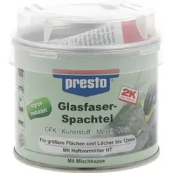 Glasfaserspachtel 250g Dose Spachtelmasse hellgrau