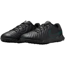 Nike Jr. Tiempo Legend 10 Academy TF Multinocken-Fußballschuhe Jungen 002 black/black-deep jungle 34