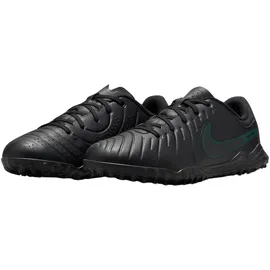 Nike Jr. Tiempo Legend 10 Academy TF Multinocken-Fußballschuhe Jungen 002 black/black-deep jungle 34