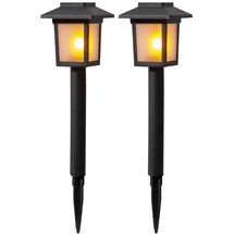 Star Trading Solar-Fackel Flame mini 2er-Set