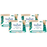 Fess'nett Natura Feuchtes Toilettenpapier, 50 Stück, dermatologisch getestet, 0% Parabene, 0% Phenoxyethanol, hypoallergen (Packung mit 4)