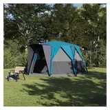vidaXL Tunnelzelt 6 Personen Blau