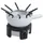 BIKITCHEN fondue 200 Fondue 1500 W 8 Fonduegabeln, für Lebensmittel, kabelgebunden, Kontrollleuchte, stufenloser Temperaturregler,