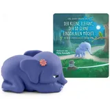 Tonies Hörspielfigur Der kleine Elefant, der so gerne einschlafen möchte blau