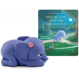 Tonies Hörspielfigur Der kleine Elefant, der so gerne einschlafen möchte blau