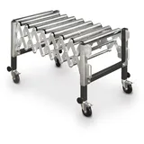 Holzstar Rollbahn Stahl/Kunststoff weiß 130 cm mobil