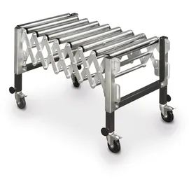 Holzstar Rollbahn Stahl/Kunststoff weiß 130 cm mobil