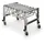 Holzstar Rollbahn Stahl/Kunststoff weiß 130 cm mobil