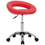vidaXL Arbeitshocker rot