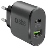 SBS Mobile 25W Power Delivery Charger schwarz (TETRPD25W)