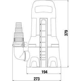 Gardena Schmutzwasser-Tauchpumpe 20000 Aquasensor