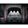 Apa Arbeitsleuchte LED 1500 lm rot/schwarz