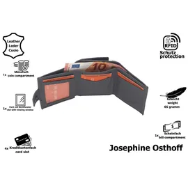 Josephine Osthoff Slim Wallet Geldbörse marmor