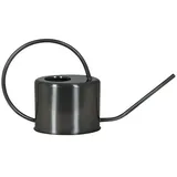 Gießkanne Oval 1 l Edelstahl grau