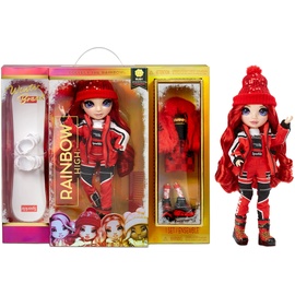 MGA Entertainment Rainbow High Winter Break Ruby Anderson red