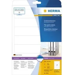 Ordneretikett 5090 kurz/schmal sk weiß 175er-Pack - weiß