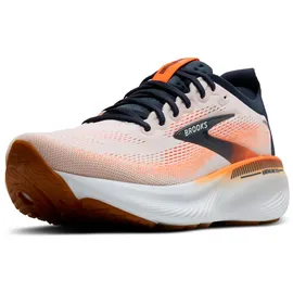 Brooks Adrenaline GTS 25 Herren White/Spellbound/Orange 46
