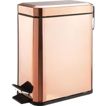 MetroDecor Tretmülleimer 5 l Rotgold