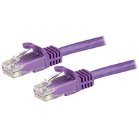 StarTech.com 7.5 m CAT6 Cable - Purple Patch Cord