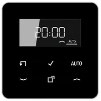 Jung CD1750DSW Timer Standard mit Display, schwarz