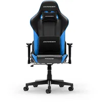 DXRacer PRINCE L Schwarz & Blau PVC Leder
