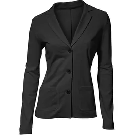 Heine Jersey-Blazer in schwarz | Gr.: 42
