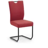 Niehoff Schwingstuhl Dillan Metall schwarz/rot