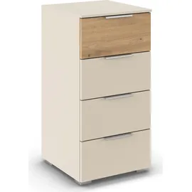 OTTO home Highboard 40 x 81 cm Beige / Eiche