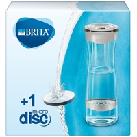 Brita Fill & Serve Mind, Carafe Pitcher-Wasserfilter Transparent, Weiß