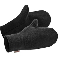 Woolpower Mittens 400 Fäustlinge schwarz, Größe L