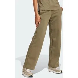 adidas Essentials Small Logo Feel Cozy Open Hem Hose Olive Strata/White XXL