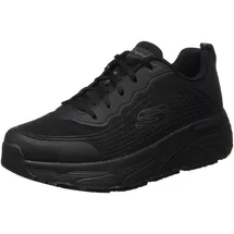 SKECHERS Herren MAX Cushioning Elite SR RYTAS Sneakers, Black Textile/Synthetic, 45