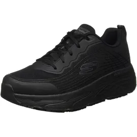 SKECHERS Herren MAX Cushioning Elite SR RYTAS Sneakers, Black Textile/Synthetic, 45