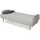 SalesFever Schlafsofa 2,5-Sitzer Webstoff Grau