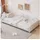 Okwish Kinderbett 90 x 200 cm Metall/MDF weiß