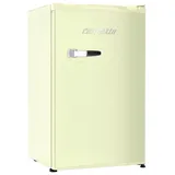 Respekta KG83C-52 Retro-Kühlschrank (92 l, 831 mm hoch,Creme)
