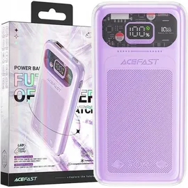ACEFAST Powerbank, 10000mAh Sparkling Series Schnellladung 30W lila M1