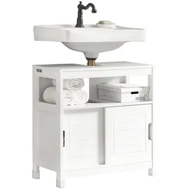 SoBuy Waschbeckenunterschrank 60 x 60 cm Weiß