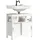 SoBuy Waschbeckenunterschrank 60 x 60 cm Weiß