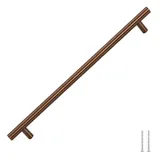 vidaXL Möbelgriffe 5 Stk. Bronzen 320 mm Edelstahl
