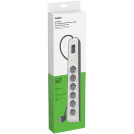 Belkin Steckdosenleiste 6-fach 2 m Weiß