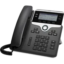 Cisco IP PHONE 7841 WITH, Telefon, Silber, Schwarz