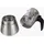 MILU Espressokocher silber, 4 Tassen