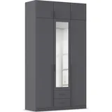Rauch Wäscheschrank GAMMA 136 x 248 x 54 cm Grau