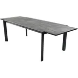 Gardissimo PSPC Alu-Ausziehtisch Gartentisch 190/260x100cm anthrazit